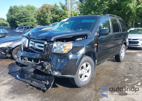 2007 Honda Pilot Exl из США, поврежденный, VIN 5FNYF18557B002426